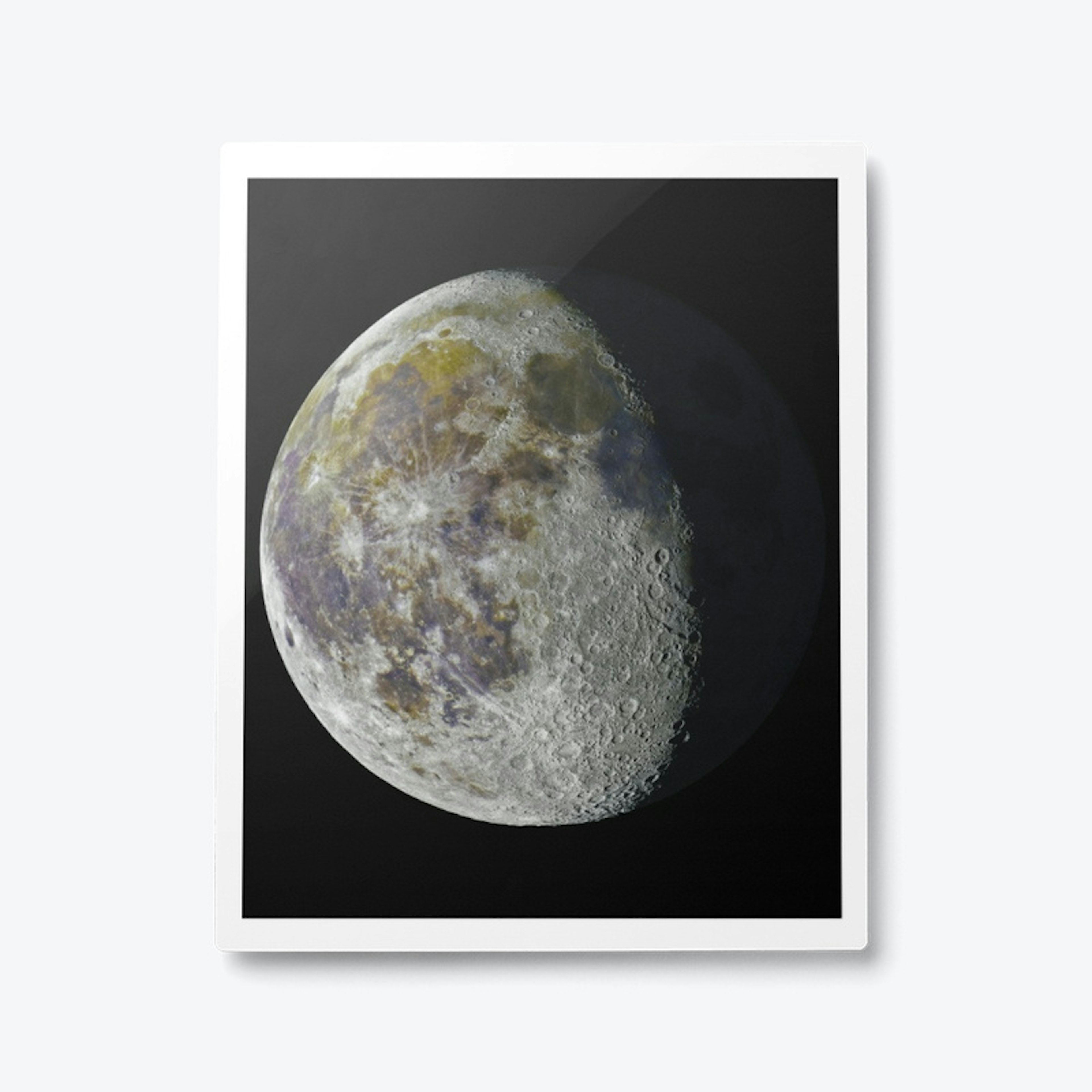 Lunar V1 (Metal print)